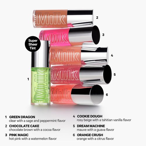 Milk Makeup KUSH Lip Oil - Lightweight, Sheer Tint - Vegan & Cruelty-Free Formula | Hydrating & Non-Greasy