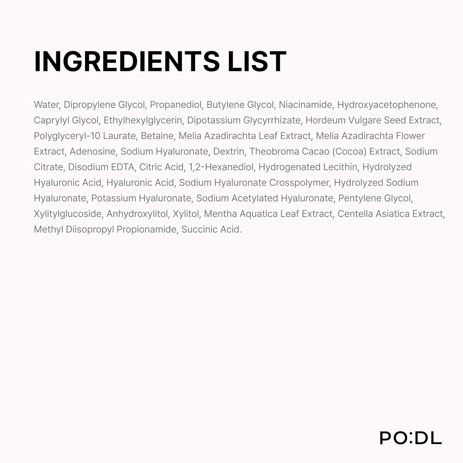 [PODL] Barley Hyaluronic Essence Toner Pads - Instant Cooling Hydration & Calming | 70 Count | Dual-Sided Exfoliating Pads