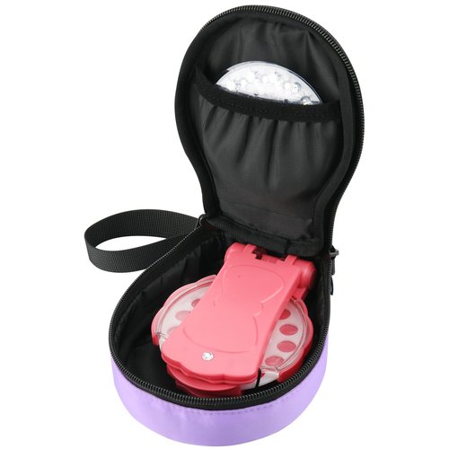 Beautyflier Cute Carry Case Compatible with Blinger Ultimate Set, Protective Carrying Storage Holds Glam Styling Tool Gems, Case Only (Purple)