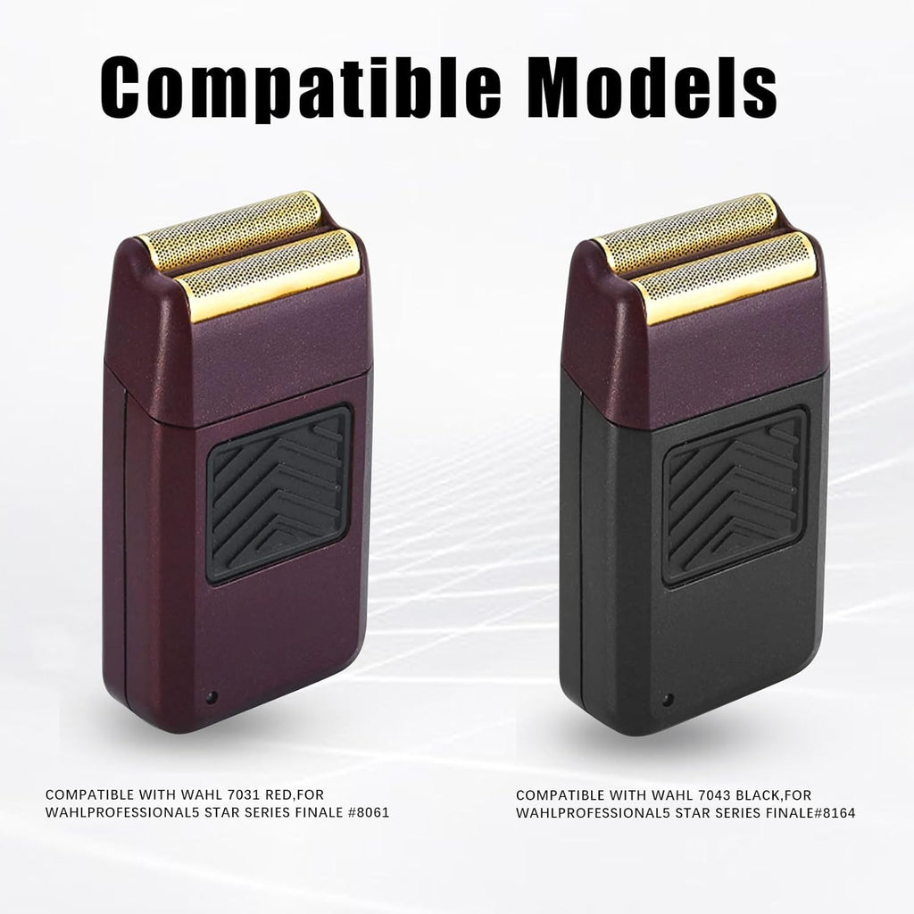 Wahl Shaver Foil Replacement - Super Close Compatible Foil Head for Models 07031-100 & 07043 | Red 1 Pack