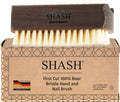 Since 1869 Hand Made In Germany Thermo Beech Wood Light Bristle Nail and Hand Brush