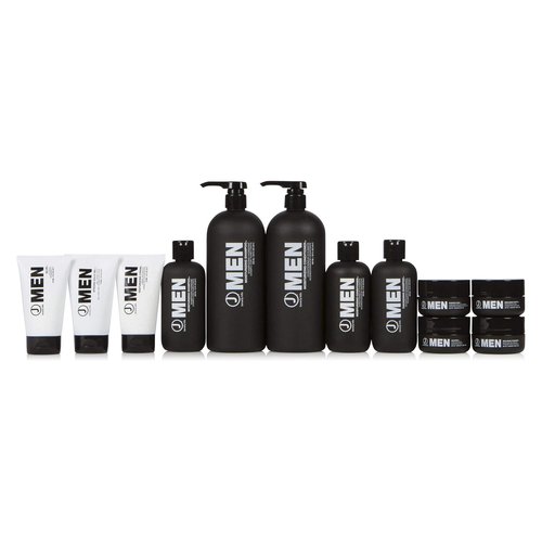 J Beverly Hills Men's Strong Hold Hair Gel - Aloe Vera Formula for Hair Growth | 2 Oz & 4 Oz Options