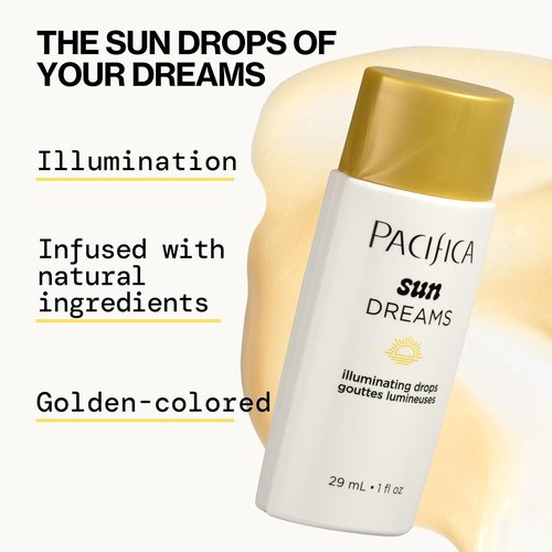 Pacifica Glow Drops - Radiant Skin Illuminating Serum | 1 Fl Oz for a Healthy Glow