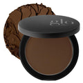 Glo Skin Beauty Pressed Powder Foundation - Cocoa Medium | Buildable Coverage & Long-Lasting Semi-Matte Finish