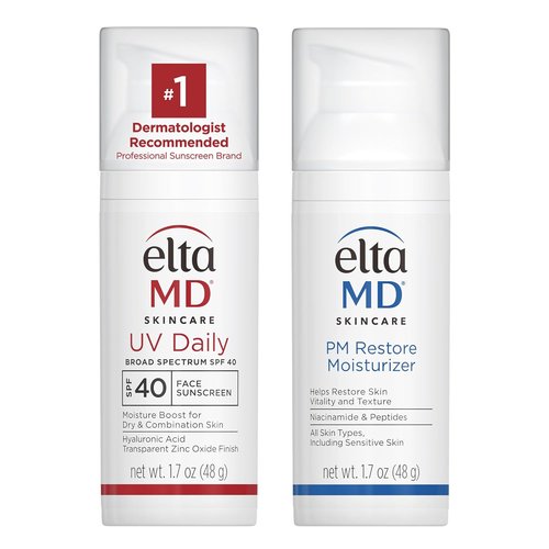 EltaMD UV Daily SPF 40 Face Sunscreen - Zinc Oxide Moisturizer for Daily Protection | 1.7 oz Pump