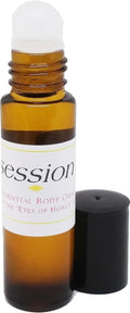 Obsession Perfume Body Oil for Women - Roll-On Fragrance in Light Gold - 1/3 oz.