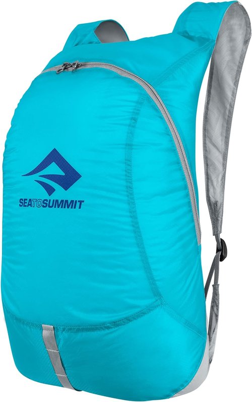 Sea to Summit Ultra-Sil Ultralight Day Pack - 20L Capacity in Atoll Blue for Easy Travel