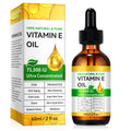 Vitamin E Oil, Pure Vitamin E Oil for Skin, Face, Hair & Scars, Vita-min e Oils 75,000 IU, Antioxidant for Dryness, Wrinkles & Stretch Marks, Moisturizing & Firming Skin, Natural Vitamin e oil, 60ML