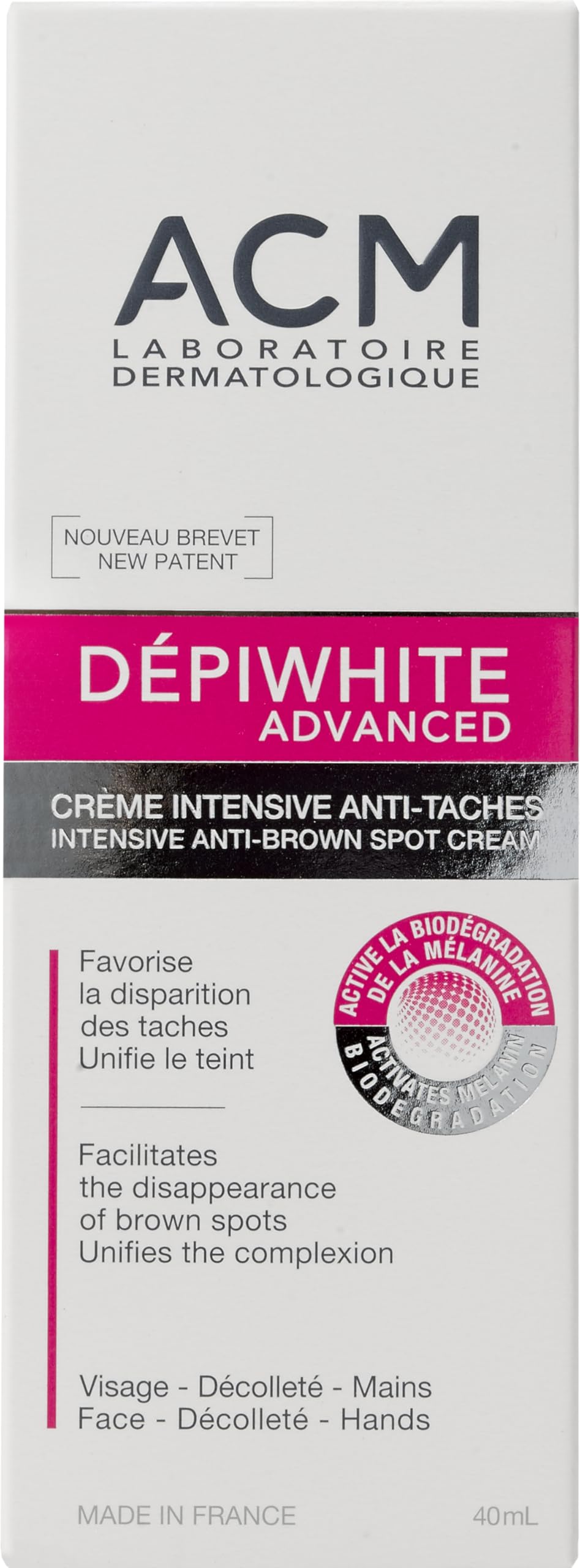 Wockhardt-Acm Depi White Advanced Depigmenting Cream - 40Ml