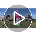 Giant Pink Flamingo Inflatable 6-Foot Tall Summer Party Decoration