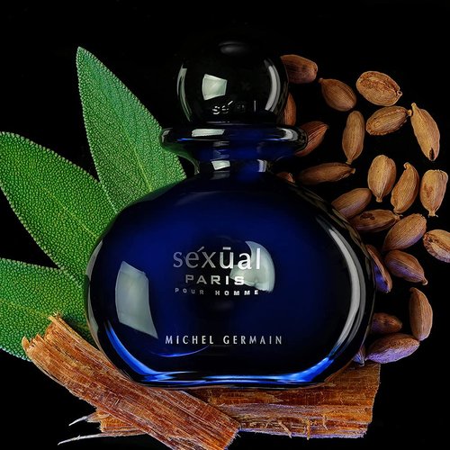 Michel Germain Sexual Paris Pour Homme Cologne - Tempting Eau de Toilette Spray with Cardamom & Sage, 3.4 oz