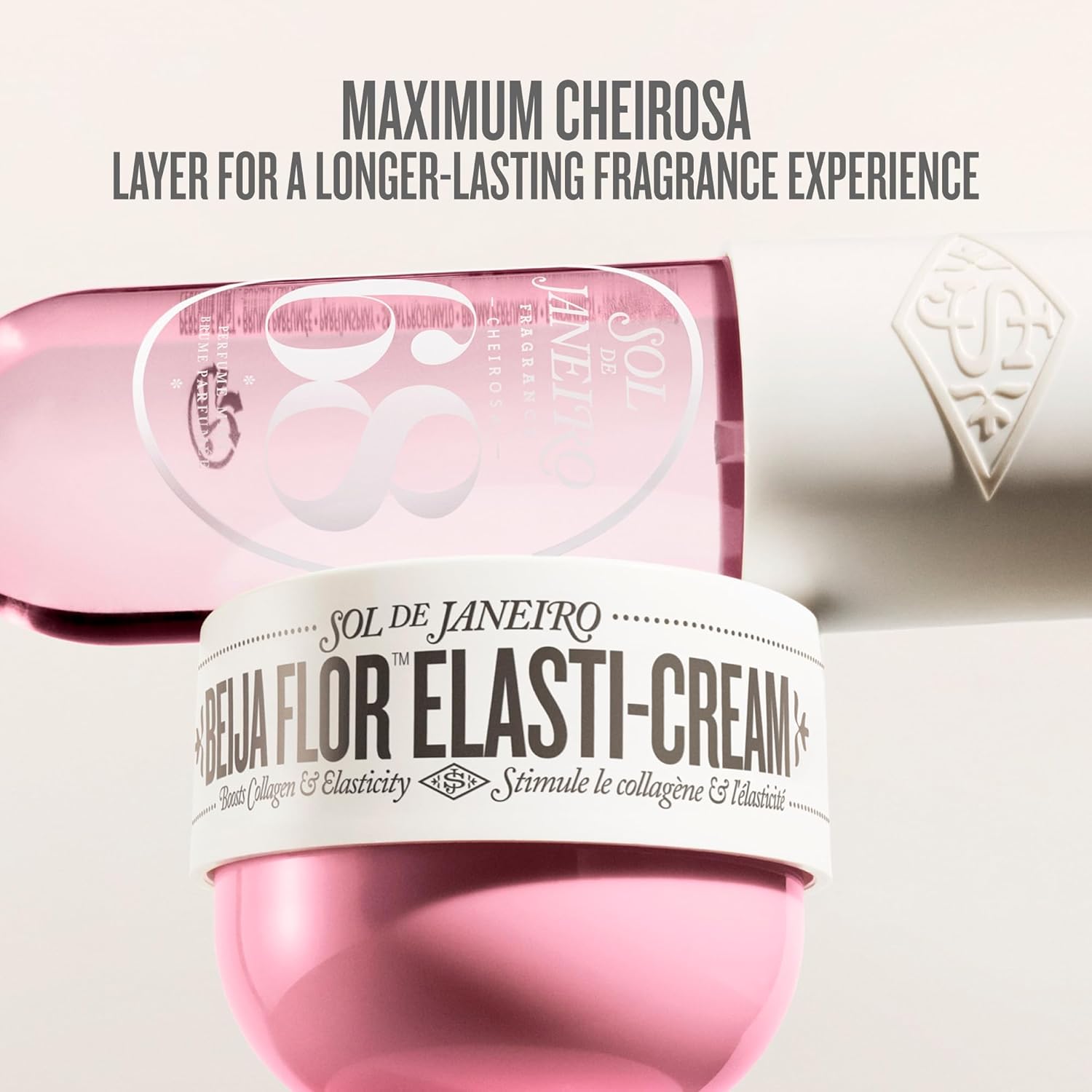SOL DE JANEIRO Collagen Boosting Body Cream - Beija Flor Elasti-Cream for Youthful Skin