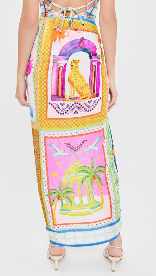 MINKPINK Elysia Sarong - Stylish Beach Cover-Up | Lightweight, Versatile Design