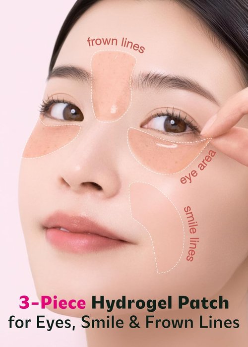 ISOI Blemish Care Under Eye Patch - Hydrating Gel Eye Masks for Dark Circles & Puffiness | 90 Pcs, 3.17 Oz