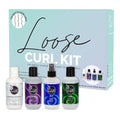 Curl Keeper Loose Curl Starter Kit - Travel Size Set for Wavy Hair | Original Liquid Styler, Shampoo & Gel for Maximum Curl Definition