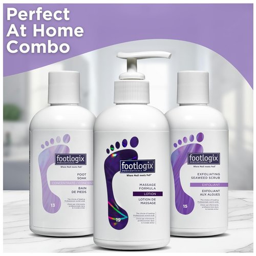 FOOTLOGIX Exfoliating Seaweed Scrub - Deep Cleansing & Revitalizing | 8.45 oz