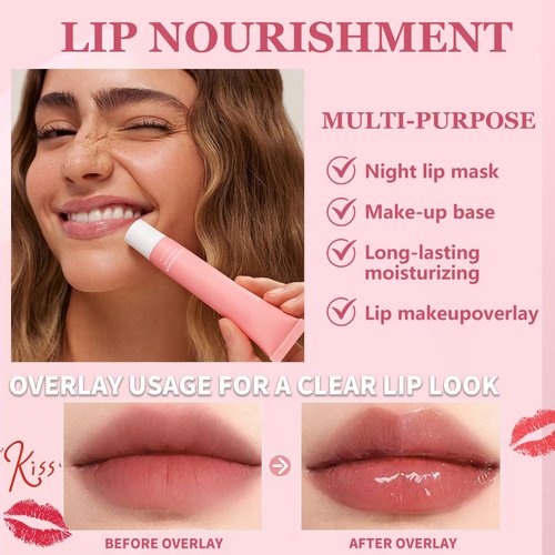 Skiennix Butter Lip Balm - Nourishing Lip Tint with High Shine | Hydrating Natural Ingredients, 0.5oz