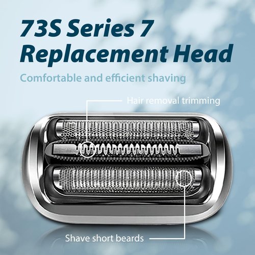 2P 73S Replacement Shaver heads Compatible with Series 7 Replacement Head,suitable for 7020, 7027, 7071, 7075, 7085.