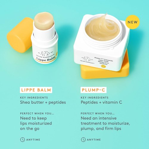Drunk Elephant Plump-C Tripeptide Lip Mask - 20g | Clean, Cruelty-Free Skincare Without Fragrance