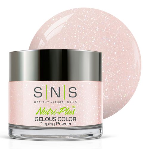 SNS Nail Dip Powder, Gelous Color Dipping Powder - Perfect Pale (Natural, Nudes, Pink/Pastel, Shimmer) - Long-Lasting Dip Nail Color Lasts 14 Days - Low-Odor & No UV Lamp Required - 1oz