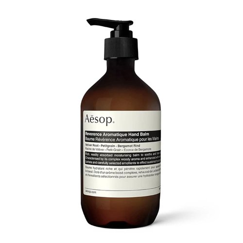 Aesop Reverence Aromatique Hand Balm - Rich, Skin-Softening Formula for Lasting Hydration | Vegan | 16.9 oz
