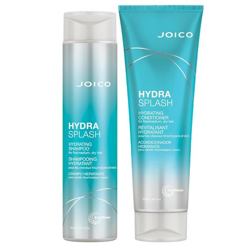 Joico HydraSplash Hydrating Shampoo & Conditioner Set - Preserve Natural Moisture for Fine to Medium Hair