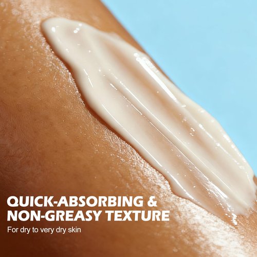 Seacall Body Lotion with Deep Moisturizing, Body Moisturizer Cream for Repair Dry Skin, Non-Greasy & Fast Absorbing, Fragrance-Free