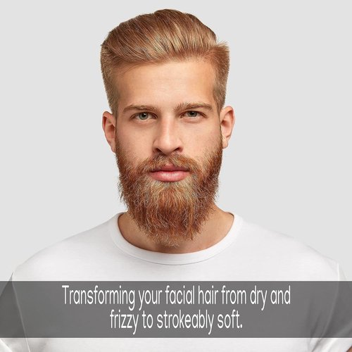 L3 Level 3 Beard Shampoo - Cleanse and Nourish Your Facial Hair - Softens and Tames Frizzy Beards