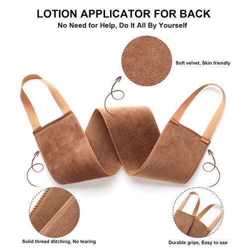 ANSPHIE 3 Pack Self Tanner Mitt Applicator Kit - Premium Sunless Tanning Mitts & Gloves Set with Double-Sided Waterproof Design for Streak-Free Application