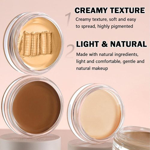 Regine Switzerland Under Eye Concealer - Dark Circle Corrector & Brightener, Long-Lasting (01 Chantill)