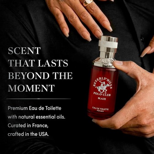 Beverly Hills Polo Club Men's Fragrance Collection | 4 Premium Eau de Toilette Colognes (1oz Each) - Long-Lasting Scents for Him