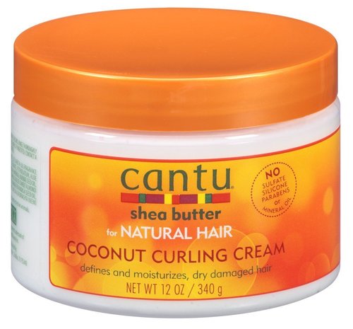 Cantu Coconut Curling Cream, 12 Ounce (Pack of 6)