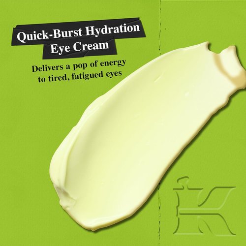Kiehl's Avocado Eye Treatment - Under Eye Cream for Puffiness & Dark Circles | Caffeine Infused, 99% Natural