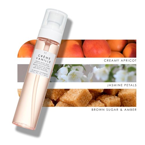 Le Monde Gourmand Crème Vanille Fresh Mist - Vanilla Floral Scent | 3.4 fl oz (100 ml)