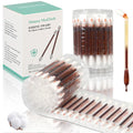Sterile Iodine Swabs for First Aid | Single-Use Antiseptic Cotton Sticks | Wound Disinfection, Portable & Convenient for Travel, Home, Kids & Outdoor Emergencies