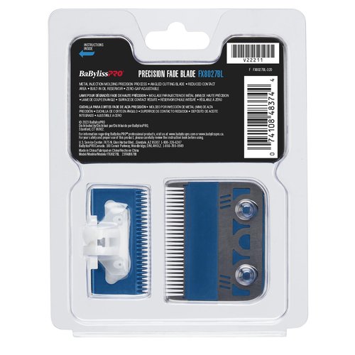 BaBylissPRO Blue Titanium Precision Fade Fine Detailing Blade MIM Process