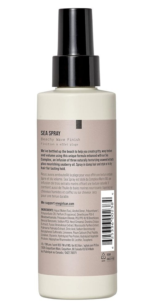 AG Care Sea Spray | Beachy Wave Finish for Effortless Texture - 4.6 Fl Oz