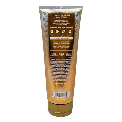 Bath & Body Works Touch of Gold Body Wash & Cream Duo Set with Natural Oats Bar Soap - Full Size