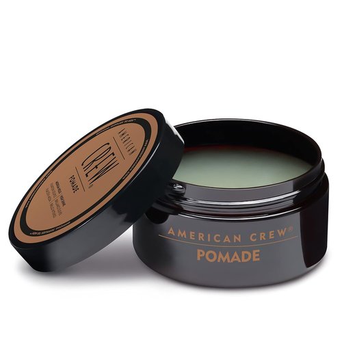American Crew Pomade - Strong Hold & High Shine Hair Styling Product for Men | 3 oz