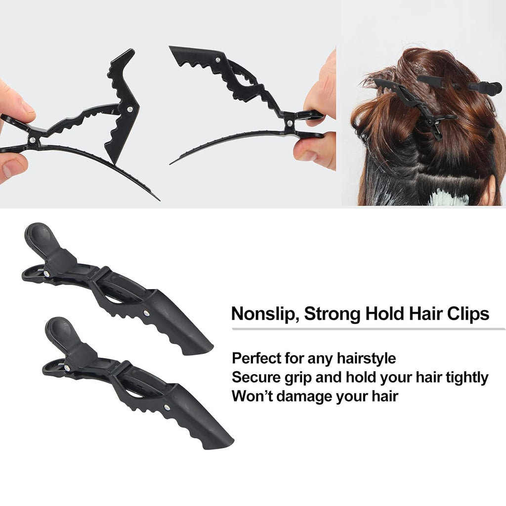 Yexixsr Professional Salon Hair Coloring Kit - 5 Pcs Hair Dye Brush, Bowl & Clips Included