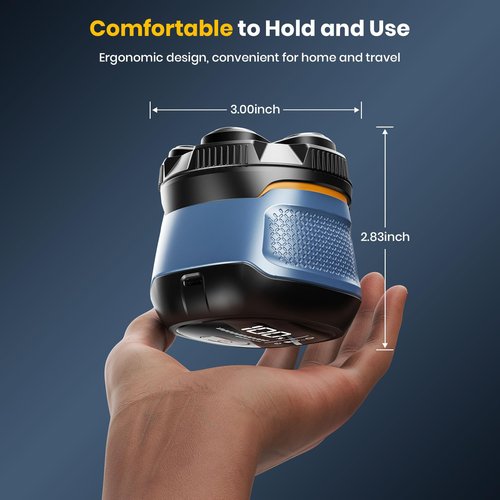 TLMUSE Head Shavers for Bald Men, 2026 Upgraded Magnetic Head Shaver, IPX7 Waterproof Wet/Dry Head Shavers for Men, 2-Speed Mens Head Shaver Bald
