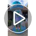9 FT Tall Halloween Inflatable UFO Decoration with LEDs for Yard & Garden