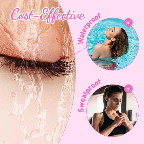 Arison Lashes Double Layers 4DW Shape Eyelash Extension Natural Soft Volume 0.07mm D Curl 8-15mm Mix Premade Fans Faux Mink Matte Black 12 rows