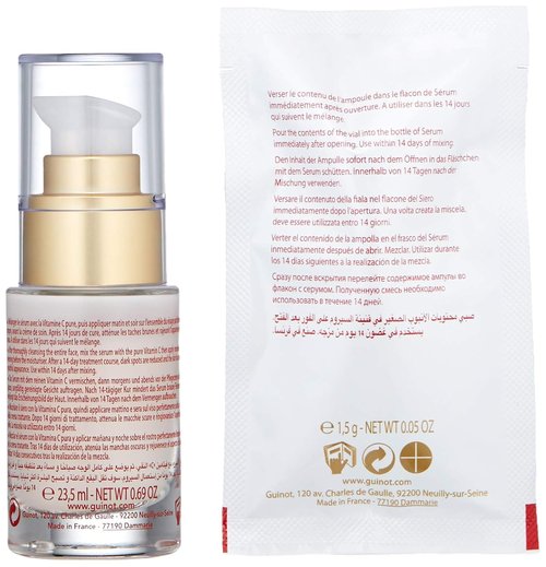 Guinot Anti-Dark Spot Serum - Brightening Vitamin C Formula | 0.8 Fl Oz