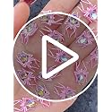 Halloween Nail Art Rhinestones 3D Spider Charms - Manicure Decorations Set