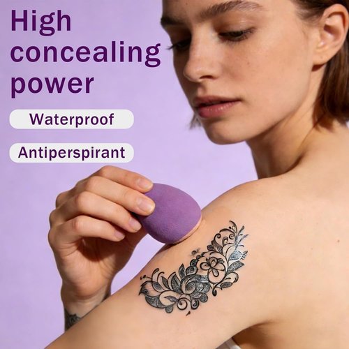 Nature Waterproof Concealer Body Foundation - Full-Body Beauty Moisturizer - Scar Coverage - 3.5 oz