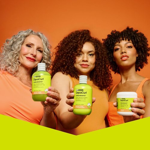 DevaCurl CurlHeights Cleanser - Volume & Body Boost for All Curl Types | 12 oz