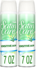 Gillette Satin Care Shaving Gel Sensitive, 7 oz (Pack of 2)