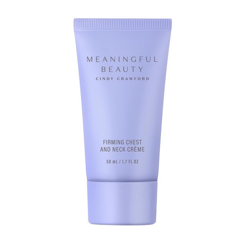 Meaningful Beauty Firming Chest & Neck Crème - Tightening Treatment with Vitamin C & Hyaluronic Acid | 1.7 oz