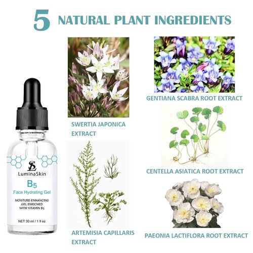 **Skiennix Hydrating Vitamin B5 Gel | Moisture-Enhancing Serum with Hyaluronic Acid for Anti-Aging - 30 ml**